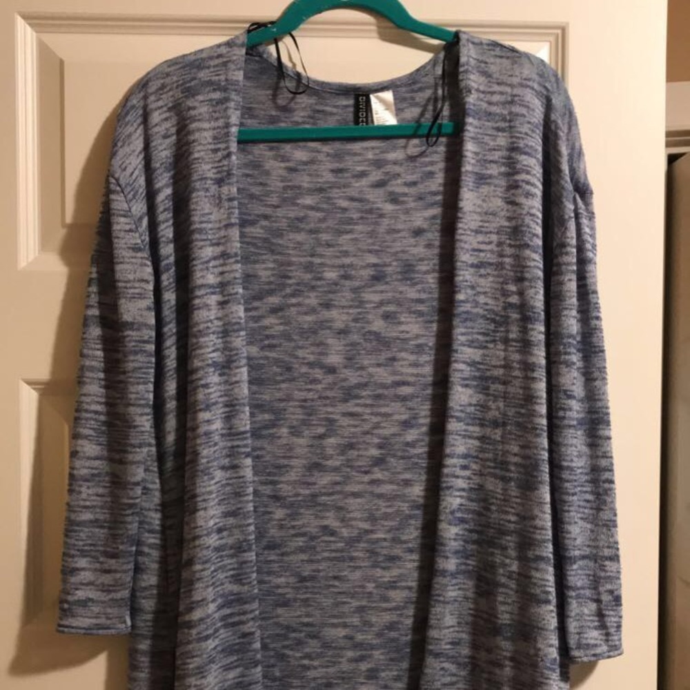 Open from sweater